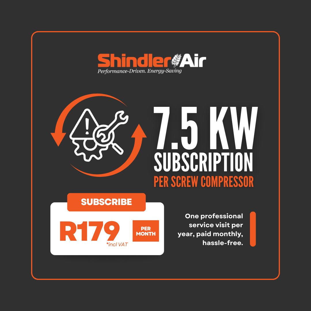 7.5kW Screw Compressor Maintenance Plan