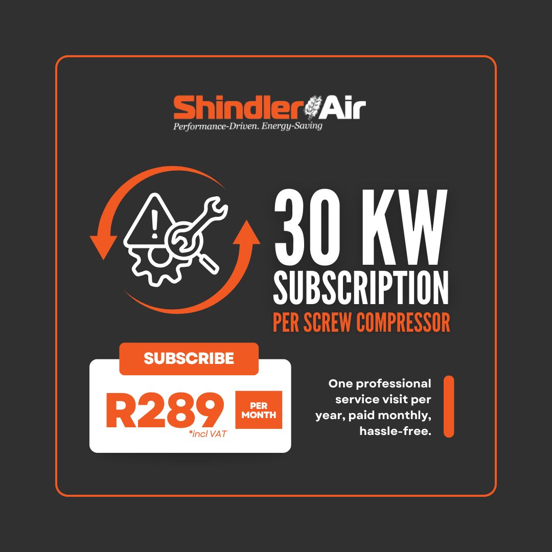 30kW Screw Compressor Maintenance Plan